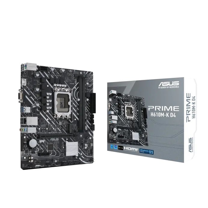 Asus Prime H610M-K-D4 Motherboard