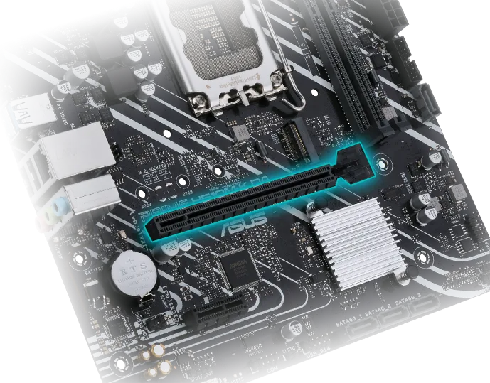Asus Prime H610M-K-D4 PCIe® 4.0