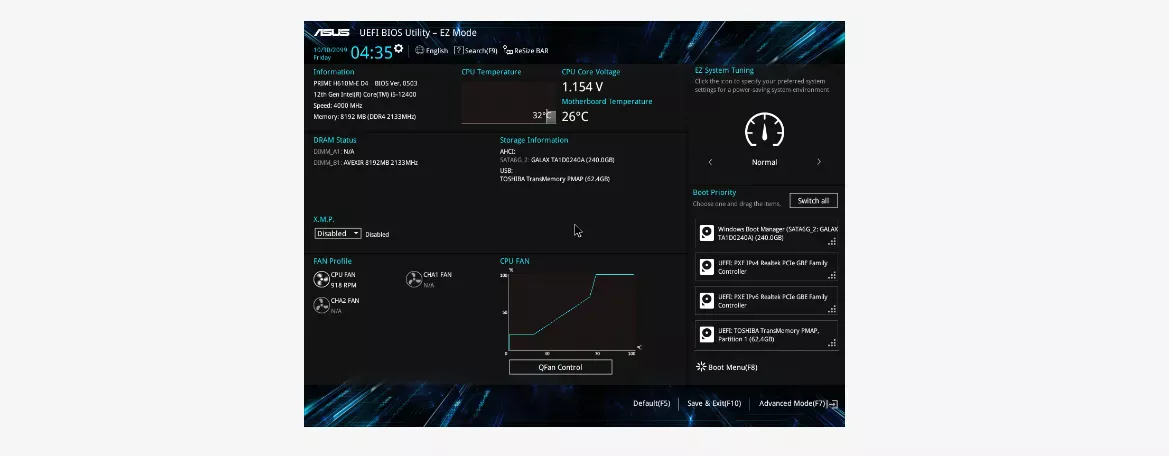 Asus Prime H610M-K-D4 Quick and Simple Setup