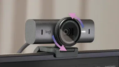 logitech MX Brio webcam