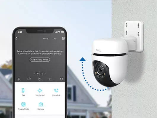 TP-Link Tapo C510W Physical Privacy Mode