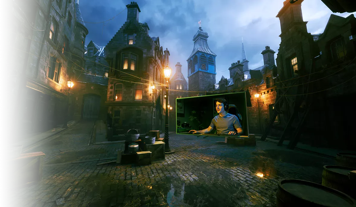 تقنية NVIDIA® G-SYNC® لتجربة لعب سلسة تقنية NVIDIA® G-SYNC® لتجربة لعب سلسة