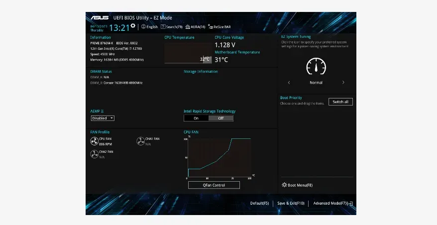 Asus Prime B760M-R D4  Quick and Simple Setup