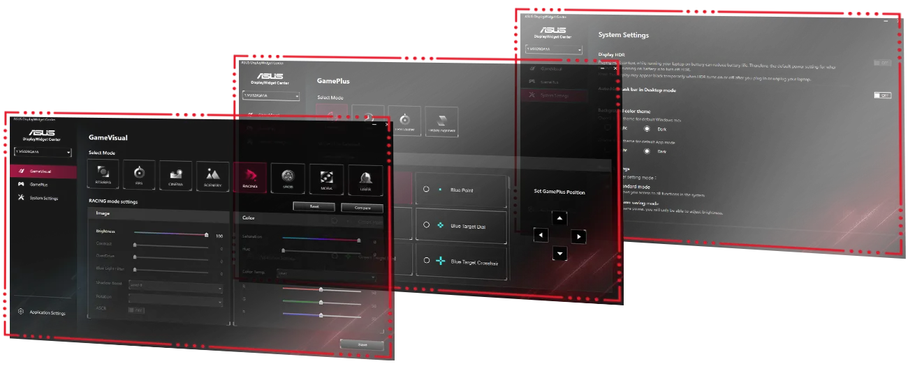 شاشة كمبيوتر أسوس