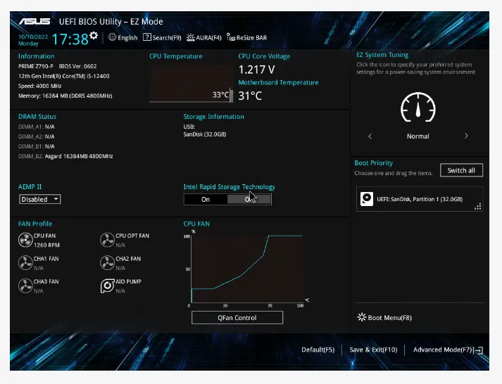 أسوس Z790-P إعداد سريع وبسيط