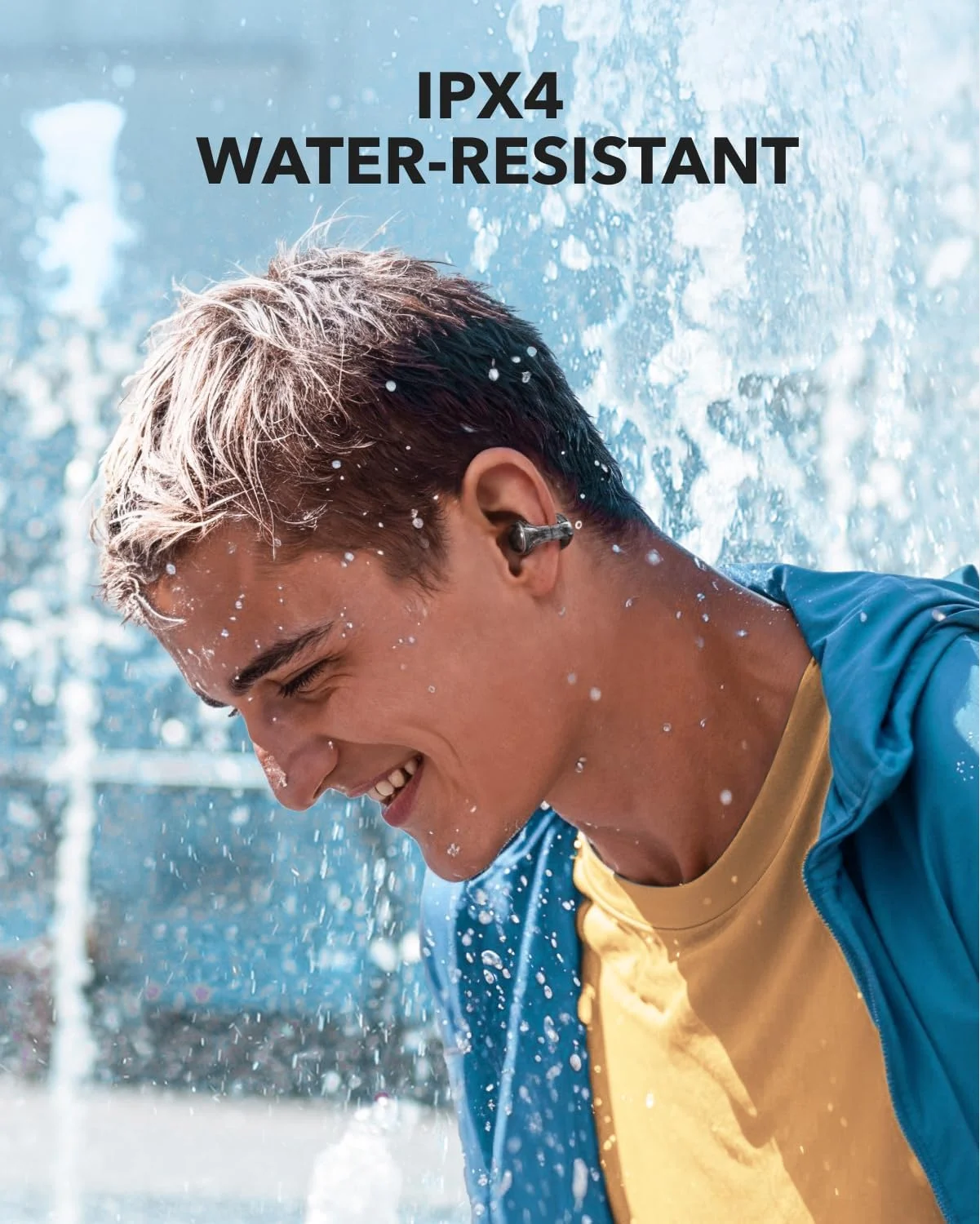 سماعات مقاومة الماء IPX4