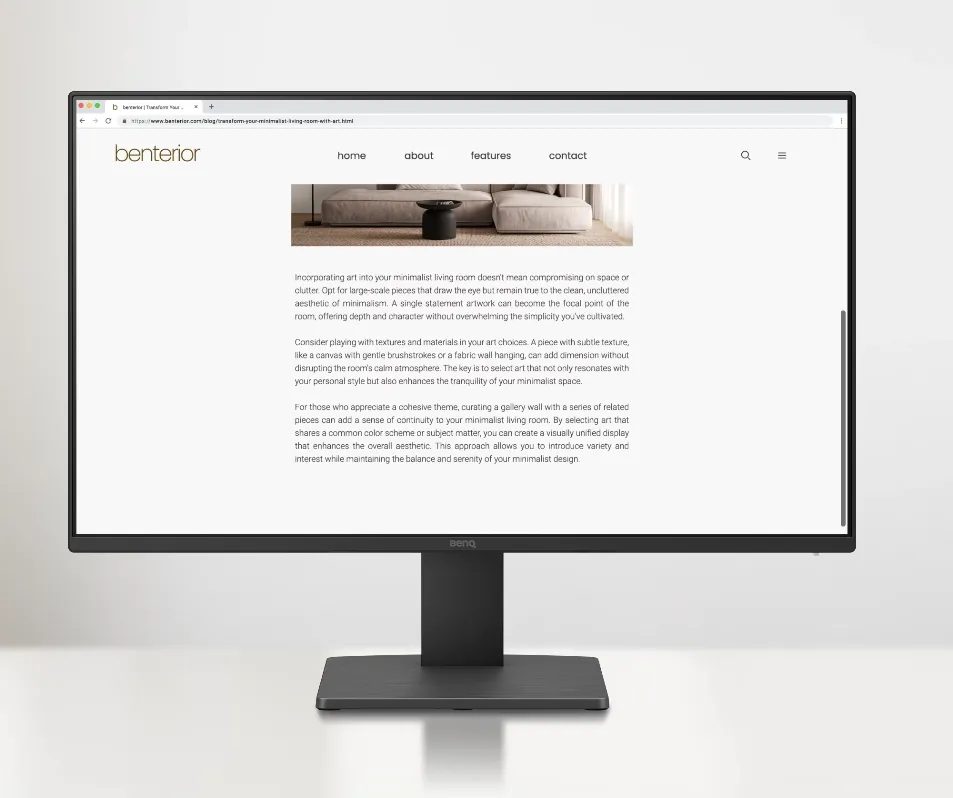 Monitor BenQ GW2491