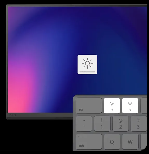 شاشة benq للكمبيوتر