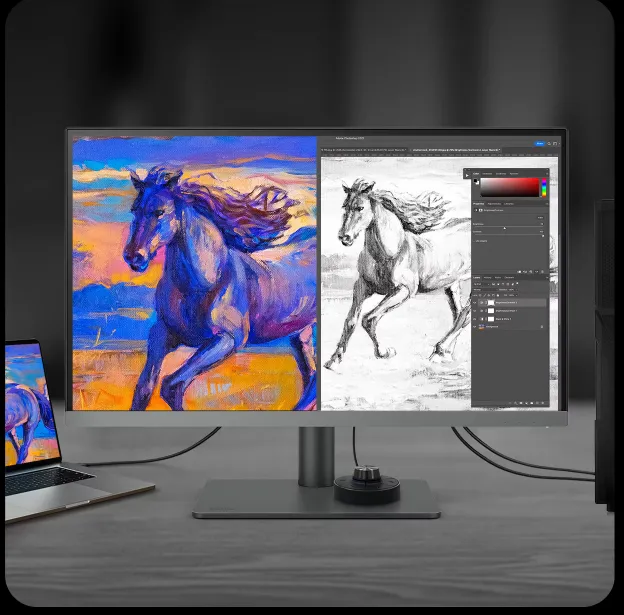 شاشة 27 بوصة