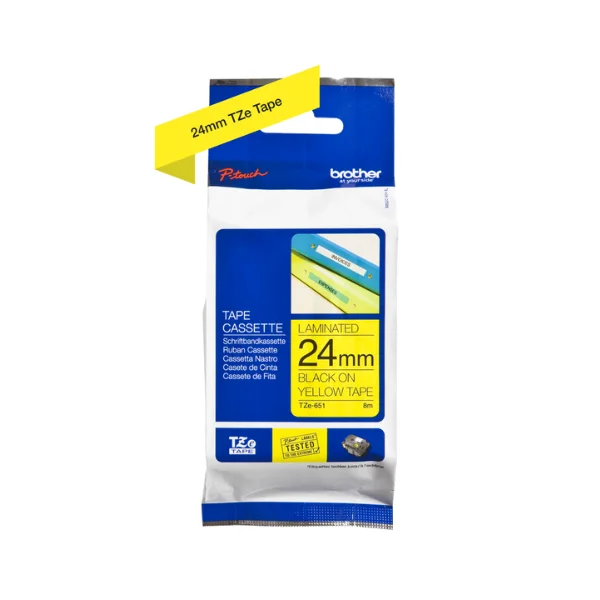 Brother TZE-651 Labelling Tape Cassette