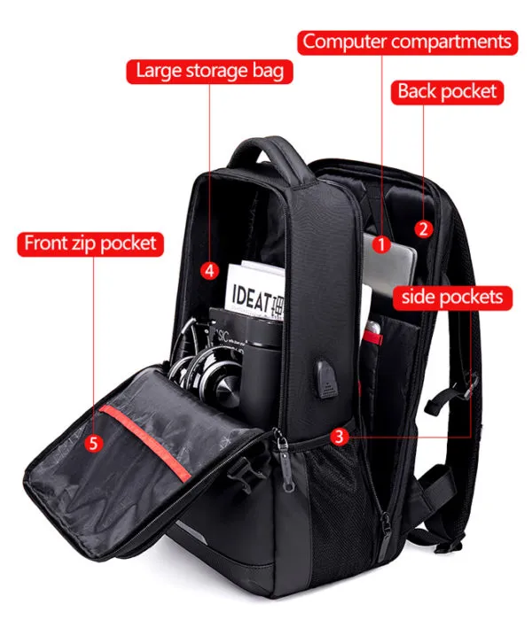 Golden Wolf backpack