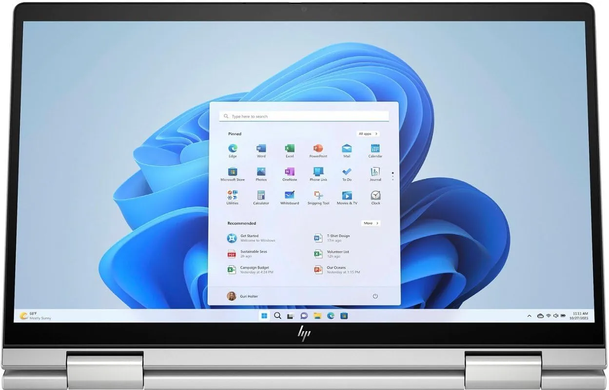 اتش بي لابتوب انفي x360