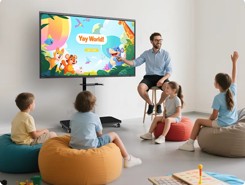 65 Inch Interactive Panel 