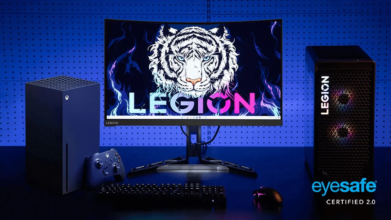 شاشة كمبيوتر لينوفو