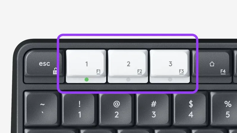 Logitech wireless keyboard