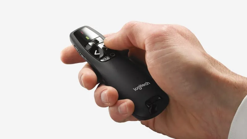 logitech wireless presenter r400