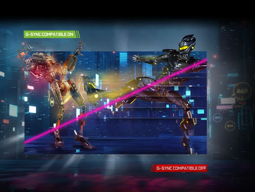 شاشة pc ام اس اي