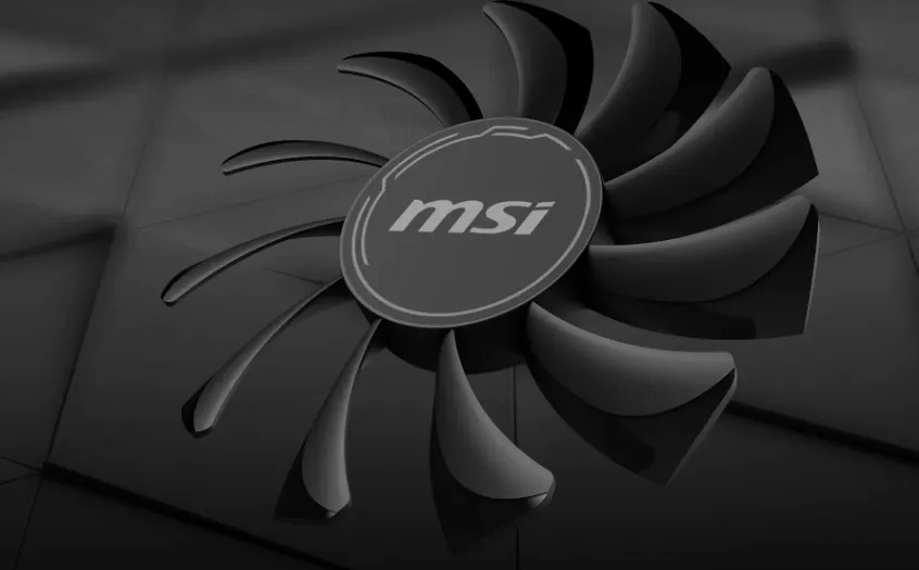MSI GeForce RTX 3050 Fan Design