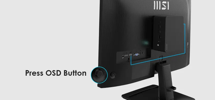 ام اس اي شاشة pc