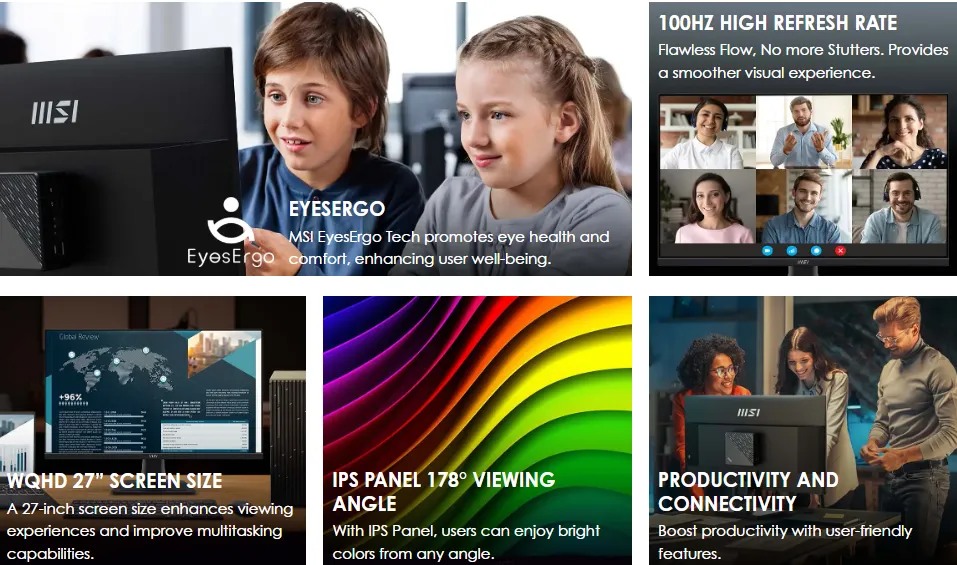 msi computer monitor