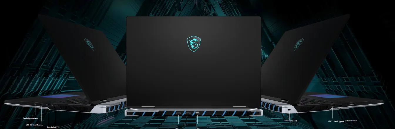 MSI Titan 18 HX AI A2XWJG Laptop Gaming 