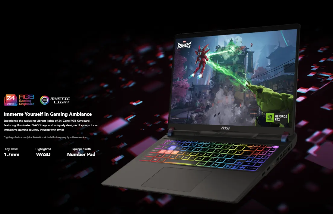 gaming laptops msi