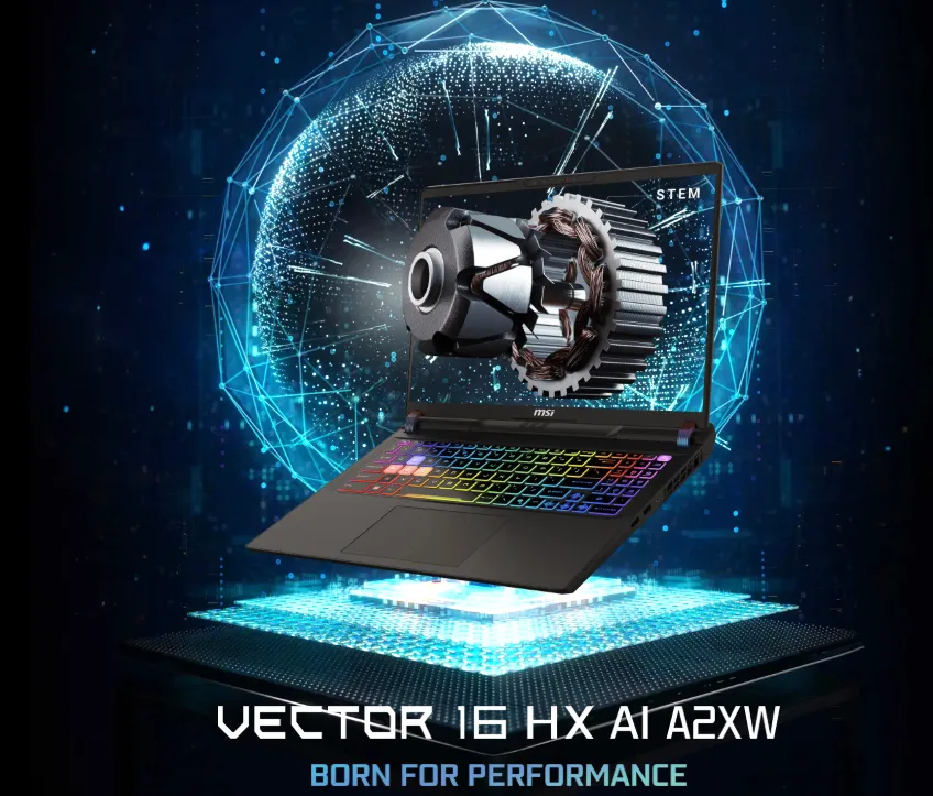 ام اس اي Vector 16 HX AI A2XWIG