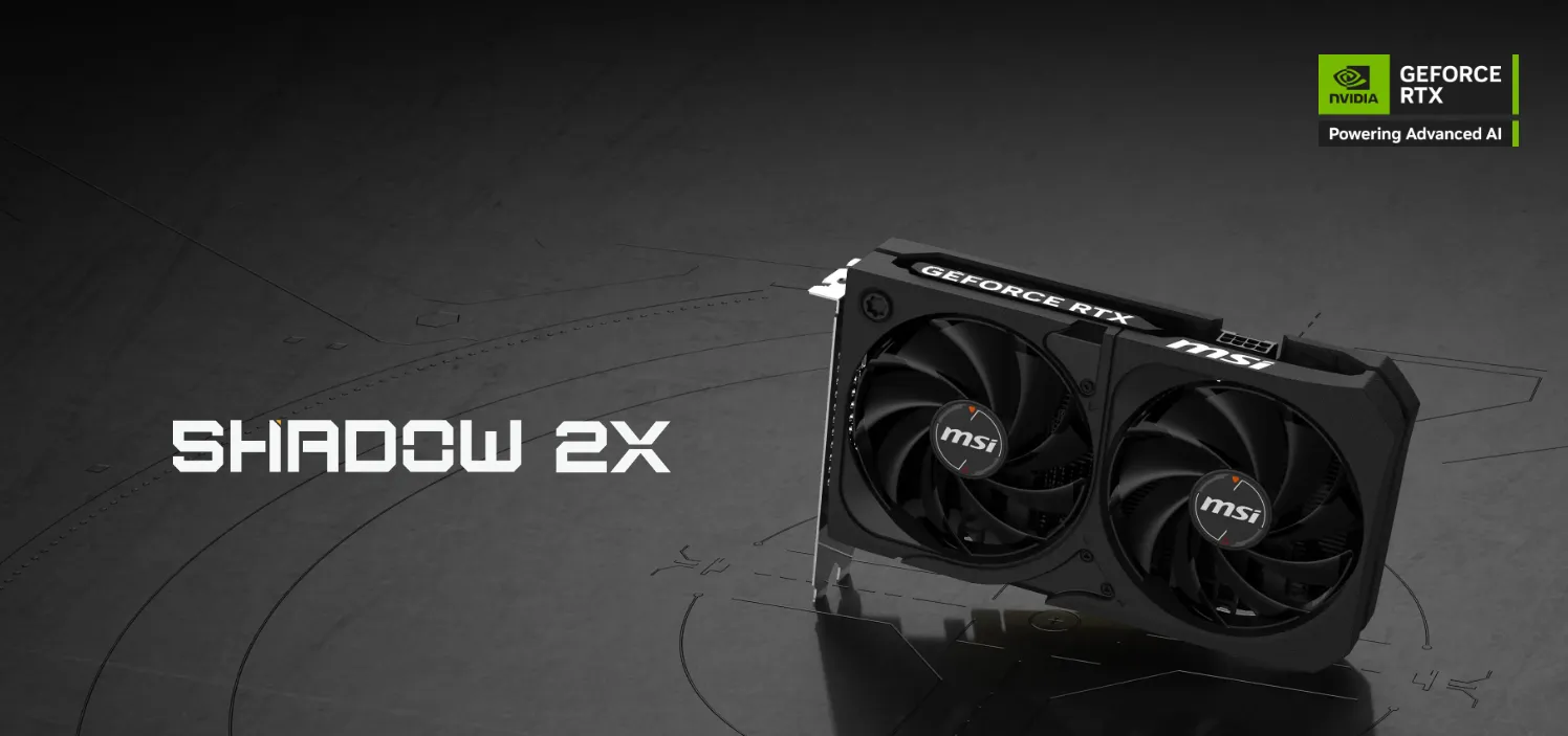 Msi GeForce RTX 5060 SHADOW 2X OC 8GB