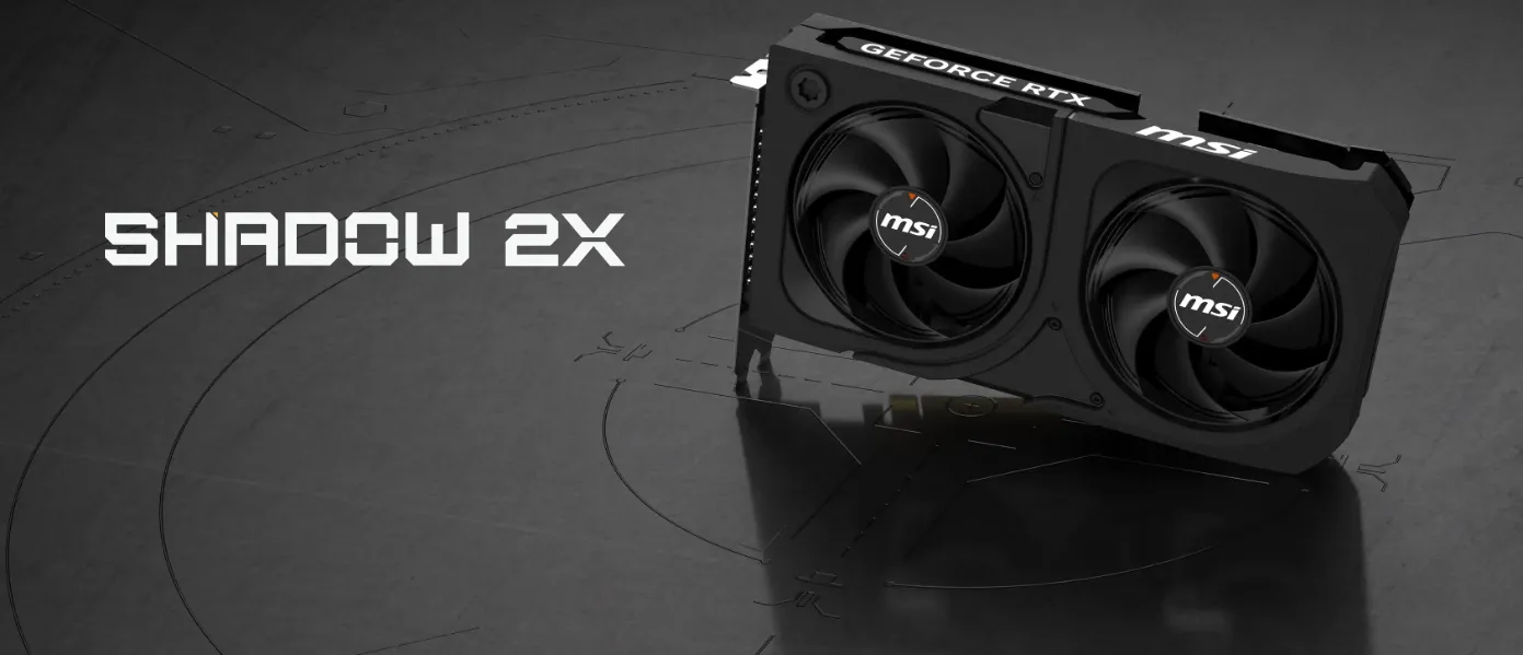 ام اس اي جيفورس ار تي اكس 5060Ti شادو 2X OC بلس