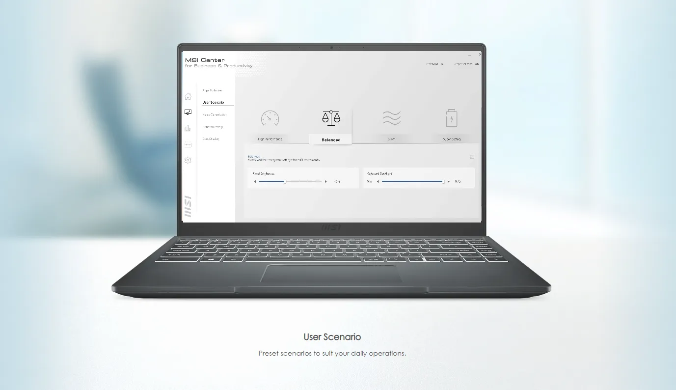 laptop msi modern 14