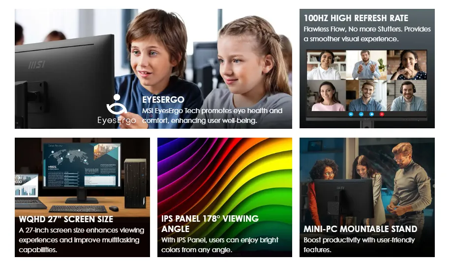 شاشة ام اس اي كمبيوتر