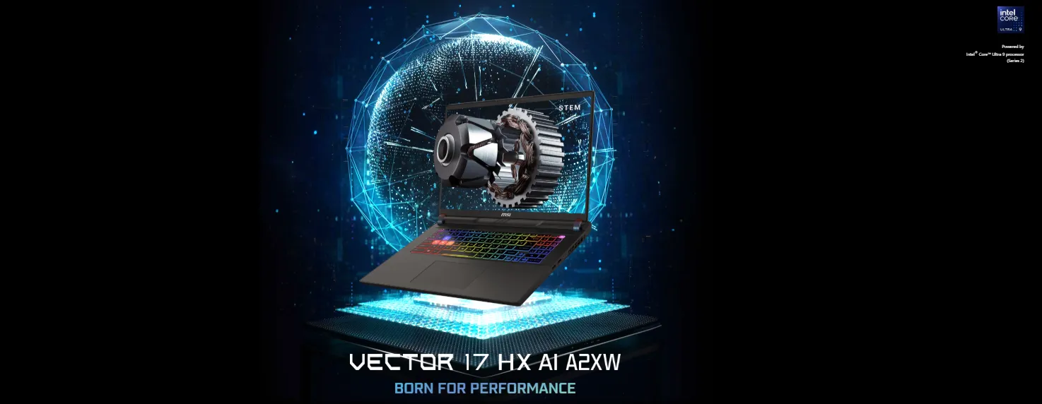 Msi Vector 17 HX AI A2XWJG Msi Vector 17 HX AI A2XWJG