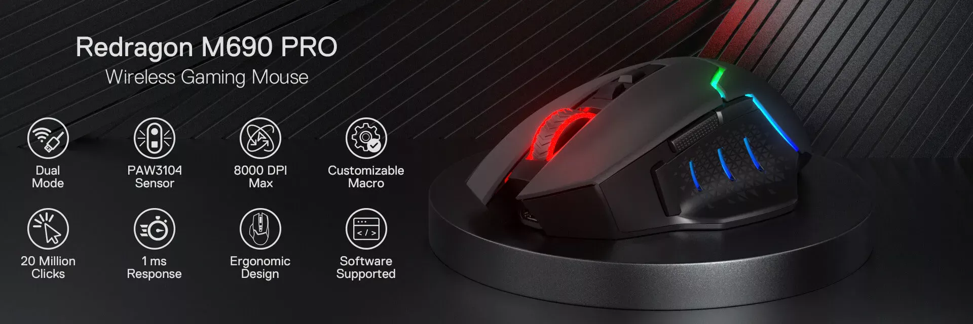 ريدراجون M690 برو