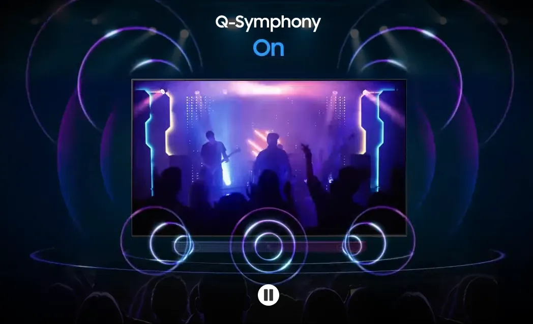 سامسونج 50Q60D‎ نظام Q-Symphony