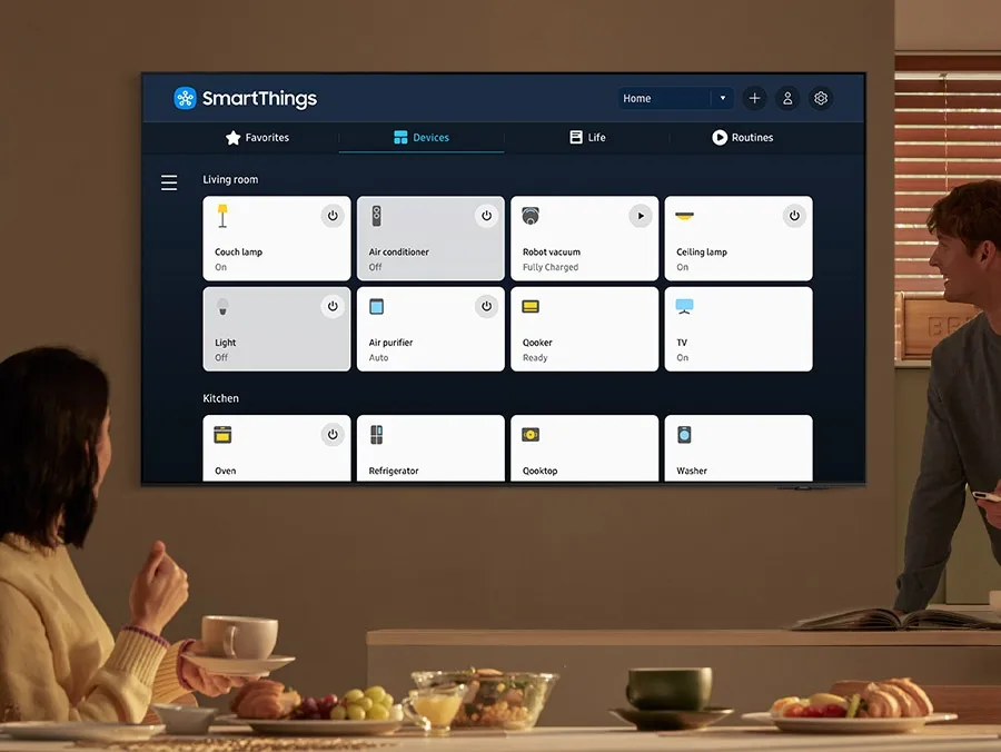 Samsung 75DU7000 SmartThings