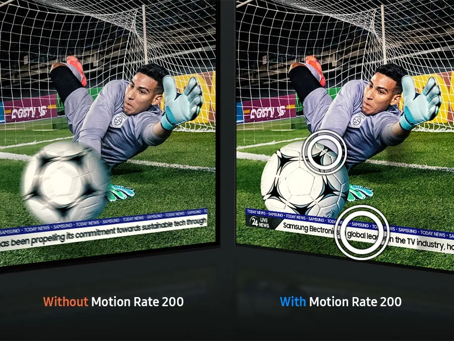 Samsung S95D Motion Rate 200