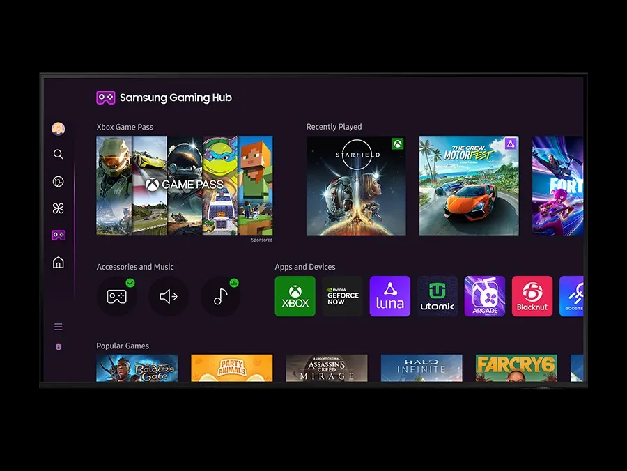 شاشة samsung