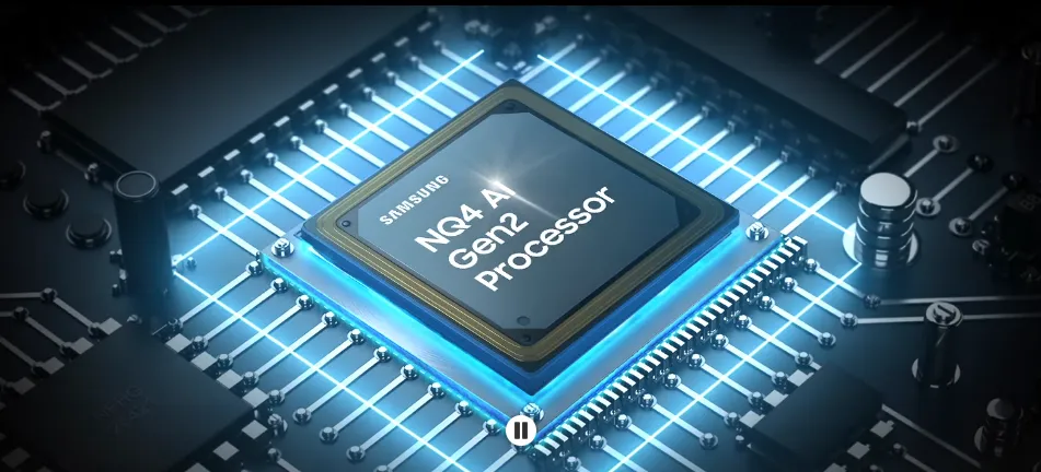 Samsung QN85D NQ4 AI Gen2 Processor