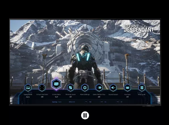 Samsung QN85D Game Bar