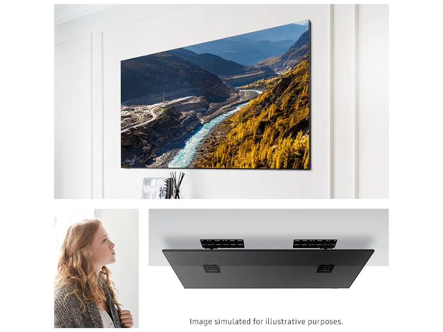 Samsung QN90D Slim Fit Wall-Mount