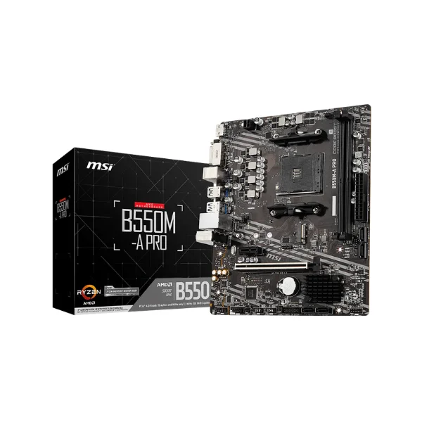 ام اس اي B550M-A برو مازر بورد AM4 MATX ام اس اي B550M-A برو مازر بورد AM4 MATX