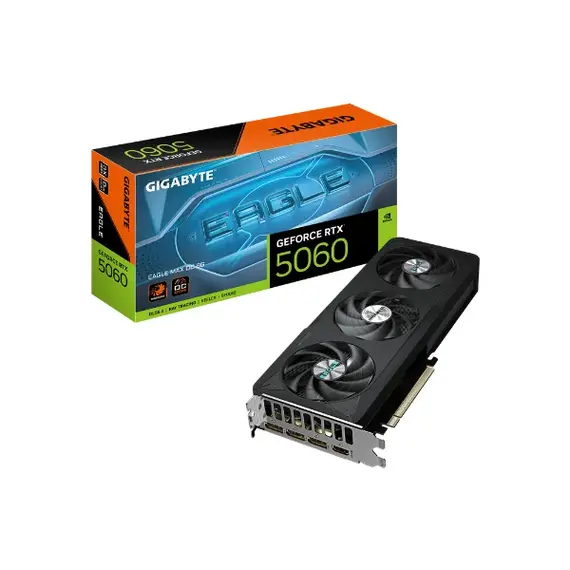 جيجابايت جيفورس ار تي اكس 5060 ايجل ماكس OC كارت شاشه 8 جيجابايت GDDR7