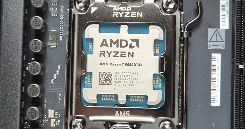 AMD Ryzen 7 9850X3D AMD Ryzen 7 9850X3D