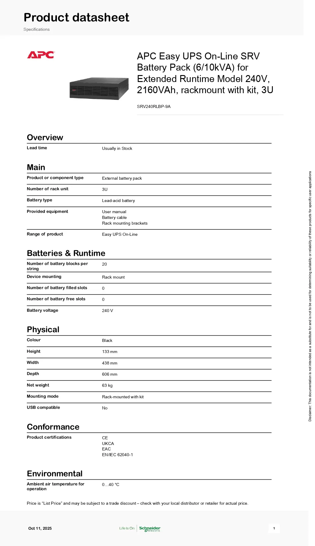 UPS Battery UPS Battery