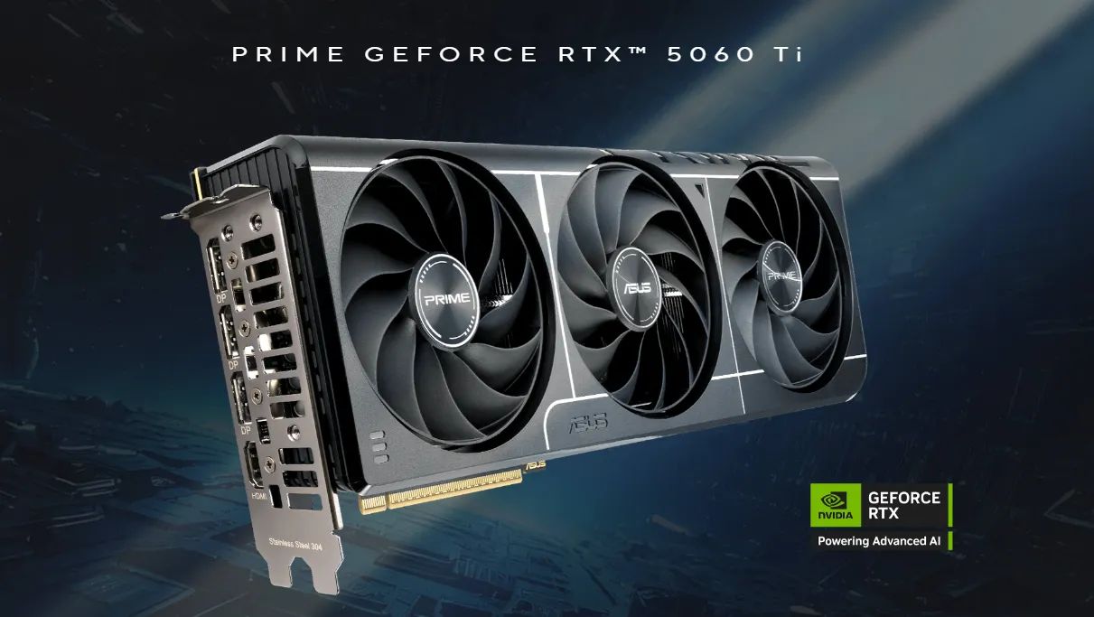 اسوس برايم جي فورس ار تي اكس 5060 اسوس برايم جي فورس ار تي اكس 5060