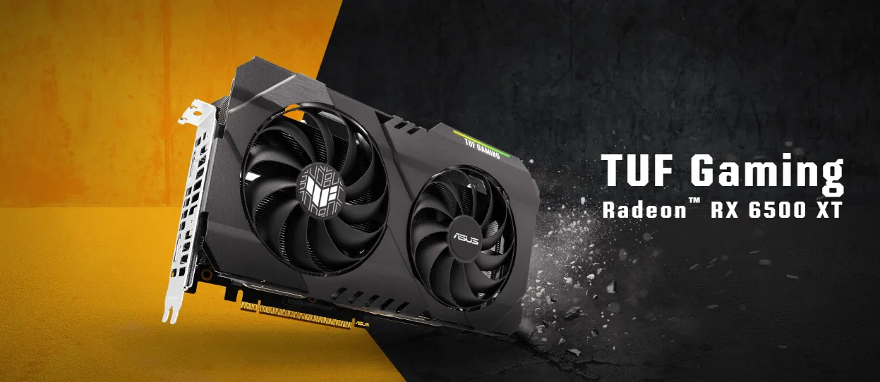 ASUS TUF Gaming Radeon RX 6500 XT 4GB