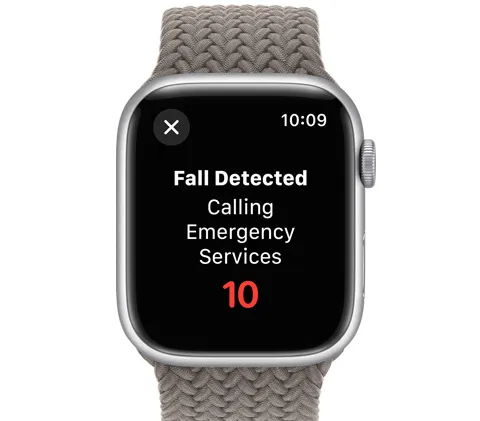Apple Watch Series 9 Fall Detection