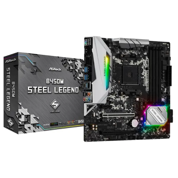 Asrock B450M Steel Legend