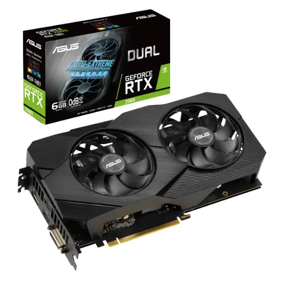 Asus Dual GeForce RTX 2060 EVO Asus Dual GeForce RTX 2060 EVO