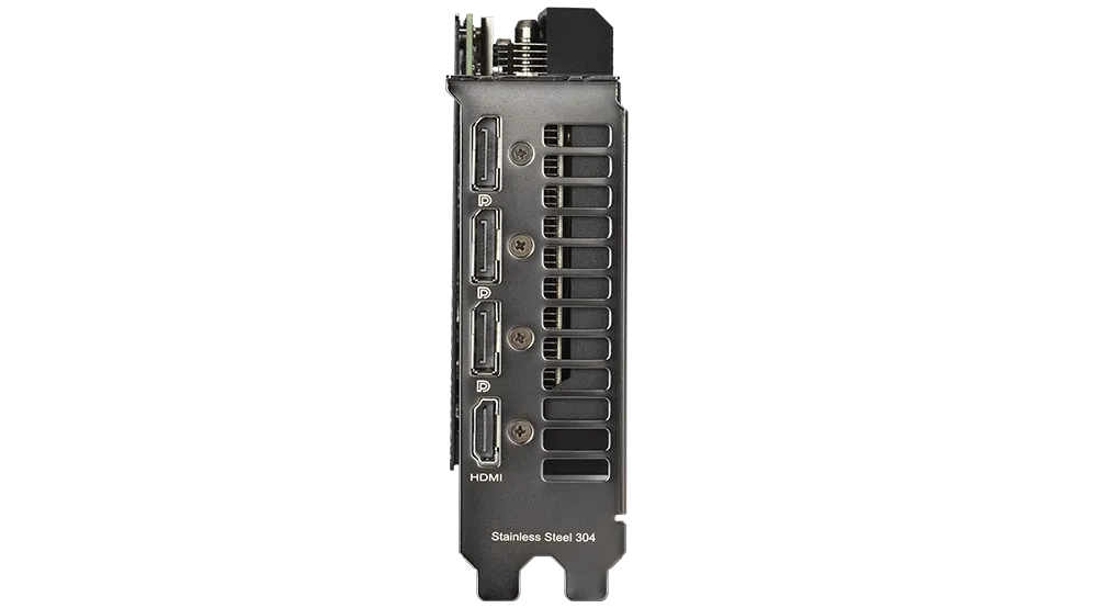 حامل من الفولاذ المقاوم للصدأ لبطاقة Asus Dual GeForce RTX 3060 - احمِ نفسك